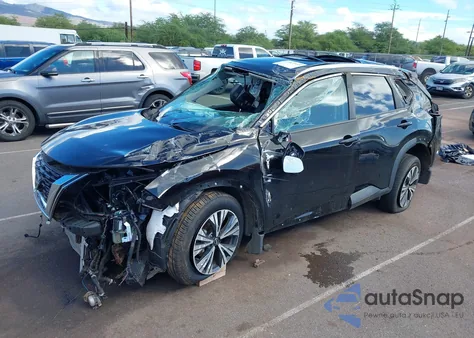 2022 Nissan Rogue Sv Fwd z USA, uszkodzony, nr VIN 5N1BT3BAXNC733262